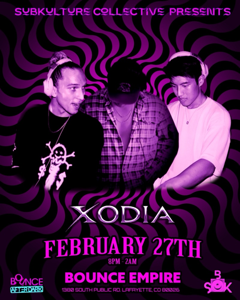 Subkulture Collective presents XODIA — event poster